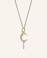 Mini Dream Moon Key Necklace