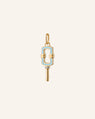 Mini Rectangle Key Charm