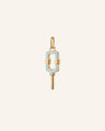 Mini Rectangle Key Charm