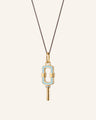 Mini Rectangle Key Necklace