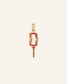 Mini Rectangle Key Charm
