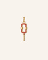 Mini Rectangle Key Charm