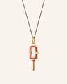 Mini Rectangle Key Necklace