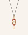 Mini Rectangle Key Necklace