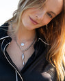 Slim Viv and Perseverance Fish Necklaces