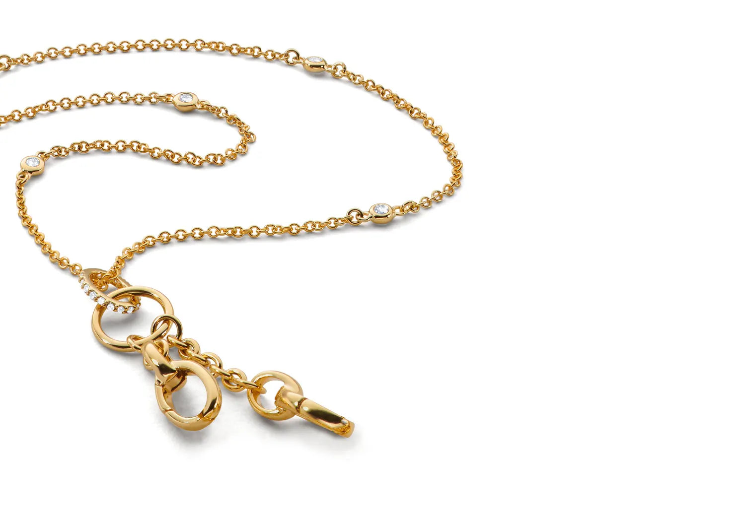 Turner Lock Necklace in Vermeil 14K Yellow Gold (20 in)