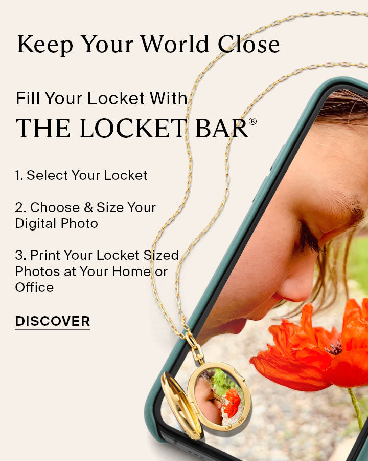 Easily size your photos from your phone into your locket with THE LOCKET BAR.