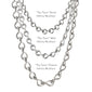 “The Twist” Midi Infinity Necklace