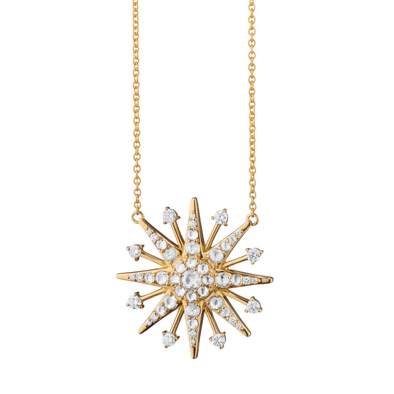 
  
    Diamond Star Charm Necklace
  
