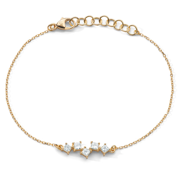 Buy One Gram Gold American Diamond Bracelet Ladies Gold Kappu Designs Online