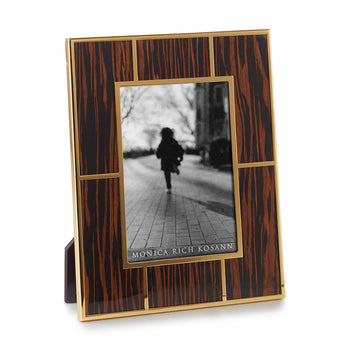 Macassar Rectangular Wood Photo Frame 5x7
