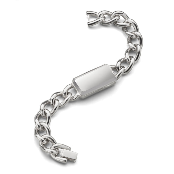 
  
    Sterling Silver Locket Bracelet
  
