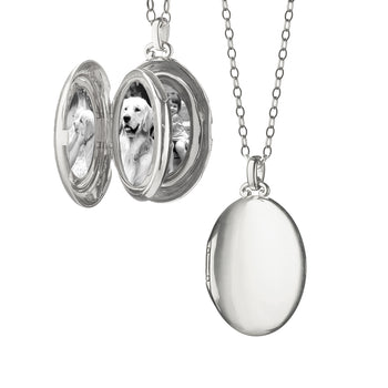 The Four Image "Premier" Locket in Sterling Silver