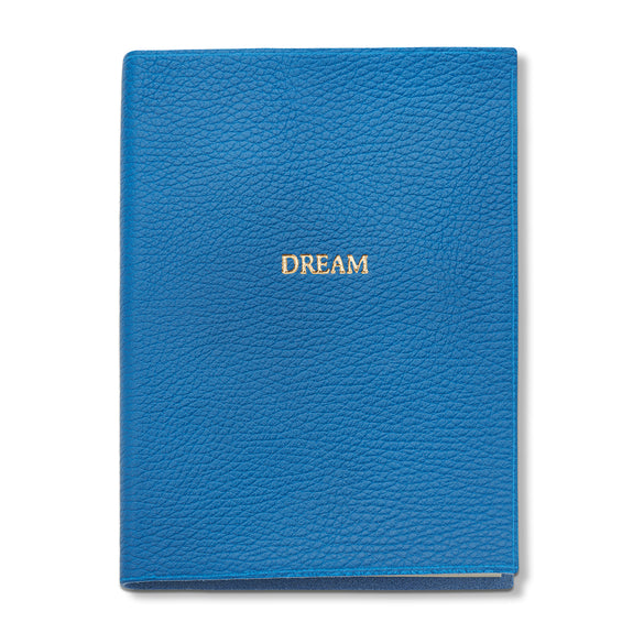 
  
    Dream Leather Journal, Blue
  
