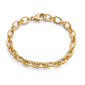 “Audrey” Link Charm Bracelet in 18K Yellow Gold"Audrey" Charm Bracelet in 18K Yellow Gold