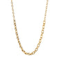 "Audrey" Link Charm Necklace in 18K Yellow Gold