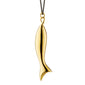 Fish "Perseverance" 18K Gold Charm Necklace