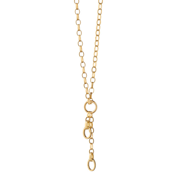 Buy SWAROVSKI Ginger Charm Necklace, White, Gold-Tone Plated | Shoppers Stop