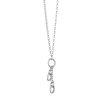 18" "Design Your Own" Charm Chain Necklace, 2 Charm Stations