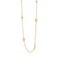 Sun, Moon and Stars 47” Gold Chain Necklace