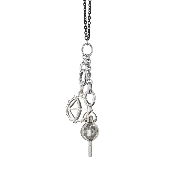 
  
    Mini “Carpe Diem” Key and Mini “Apollo” Charm Necklace
  
