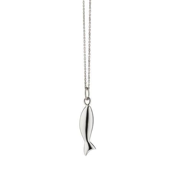 
  
    Mini “Perseverance” Fish Charm Necklace
  
