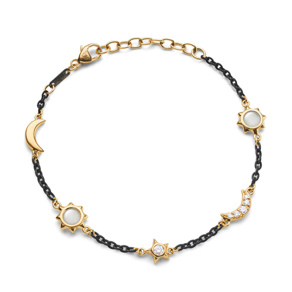 Sun Moon Silver Couple Rings-Bracelets Set | Couple Jewelry | Avijewelry |  Bracelet set, Ring bracelet, Womens bracelets