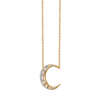 人気ショップ K18 MOON ＆SUN NECKLACE ネックレス - www.icecream4u.ca