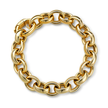 Rosalind 18K Gold Link Bracelet