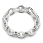 Marilyn White Ceramic Link Bracelet