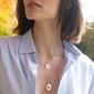 Ruby Infinity Locket Necklace and "Warrior" Intaglio Necklace