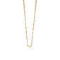 18K Yellow Gold “Stevie” Delicate Open Link Chain