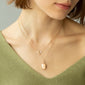 18K Rose Gold "Grace" Dragonfly Diamond Critter Necklace and Petite "Anna" Locket 