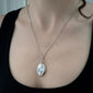 "Ava" Stone Locket Necklace