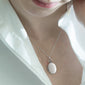 Sterling Silver Petite "Anna" Locket Necklace on 18" Silver Chain