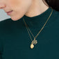 Mini “Venus” Charm Necklace with Anna Locket