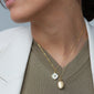 Petite "Anna" Gold Locket Necklace
