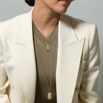 Four Image “Luxe” 18K Gold Locket Necklace