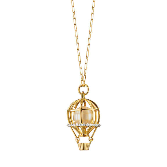 Challah Pendant Necklace - Gold
