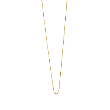 18K Yellow Gold “Jordie” Delicate Ball Chain