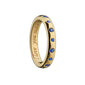 "I Love You More" Sapphire Poesy Stackable Ring