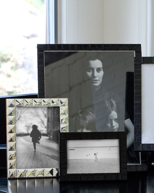 Silver and Leather Frame Group Image