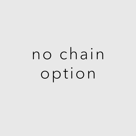 No Chain Option - PR