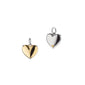 “Heart of Gold” Two-Tone Charm